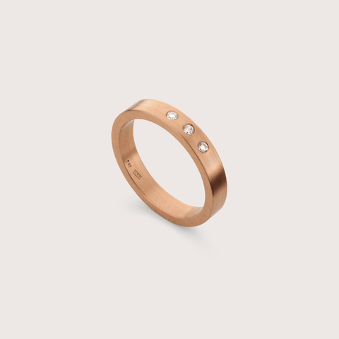 Feingold Ring B - 18kt Rotgold