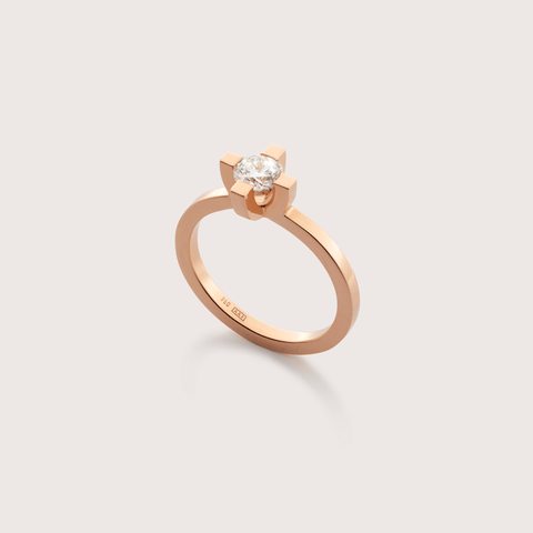 Feingold Ring F - 18kt Rotgold