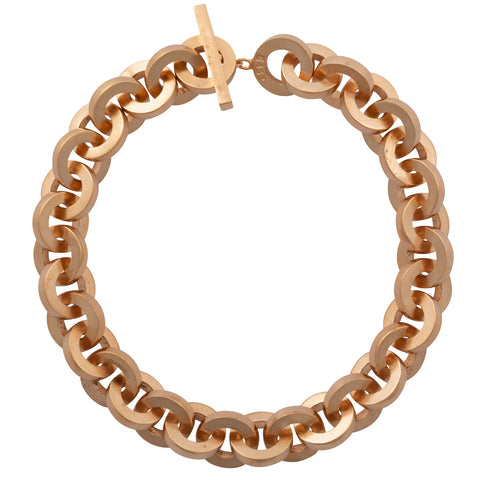 E 156 - Big Circle Chain Necklace