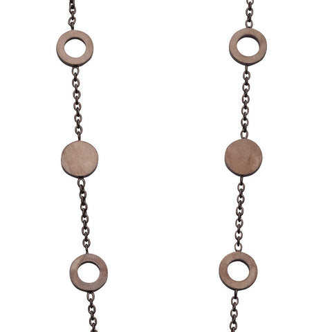 F 164 - Circle & Disc Necklace