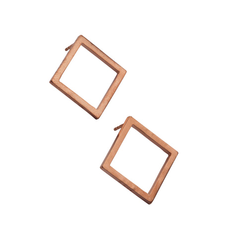 F 655 - Medium Rectangle Earrings