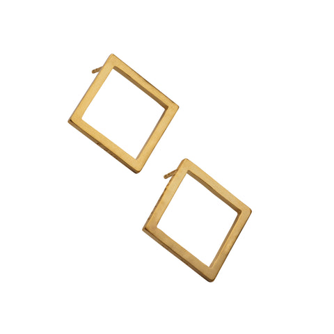 F 655 - Medium Rectangle Earrings