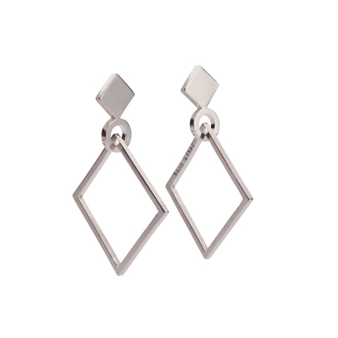 F 665 - Loose Rectangle Earrings