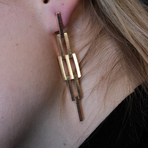 J 6102 - Ohrringe „Sanfte Bewegung“