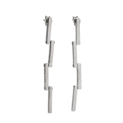 J 6101 – Schmale kinetische Ohrringe