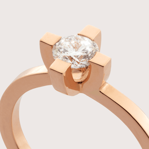 Feingold Ring F - 18kt Rotgold