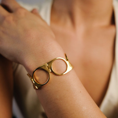 I 487 - Minimalist Eye Bracelet