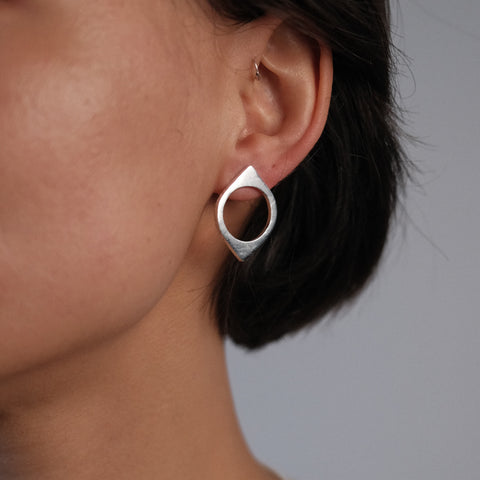 I 688 - Minimalist Eye Earring