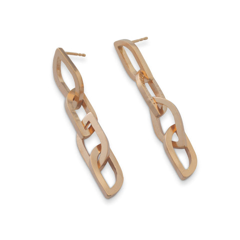 I 693 - Chain Flame Earring