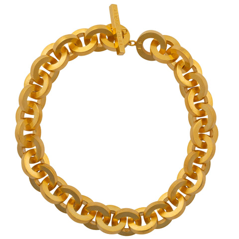 E 156 - Big Circle Chain Necklace