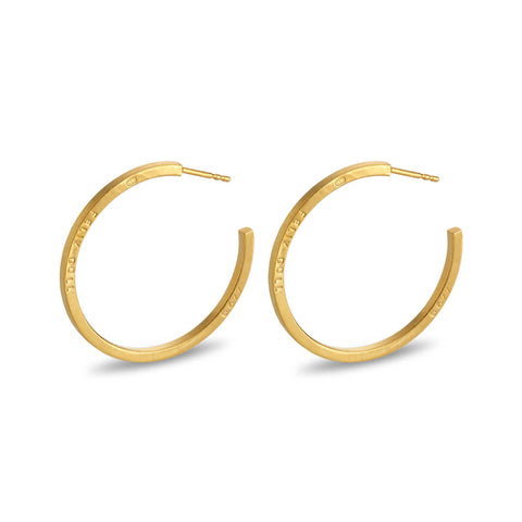 G 678 - 45 Circle Earrings